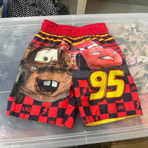Disney Cars Swim Trunks size 3T - Picture 2 of 5